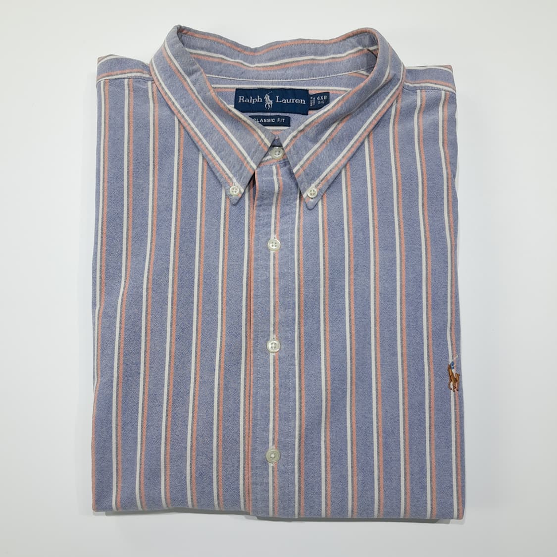 CL858 4XB 폴로 90s 올드스쿨 스트라이프 셔츠 남방 상품이미지7