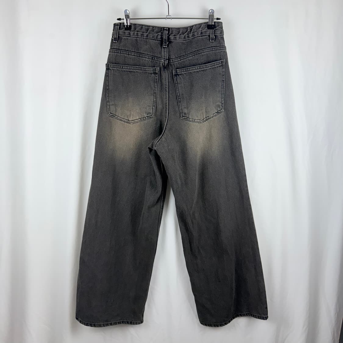 (S) w.cocoro 핀턱 데님 팬츠 상품이미지3