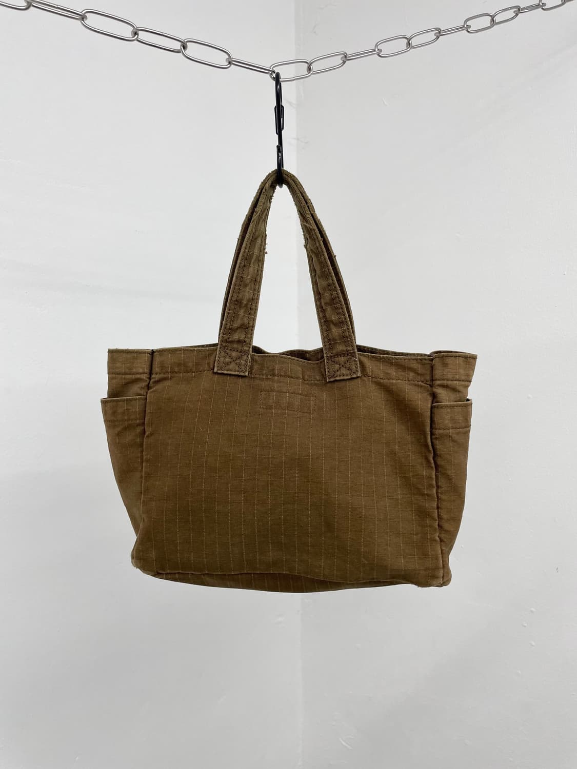 히스테릭글래머 브라운 로고 캔버스백 *레어 상품이미지9