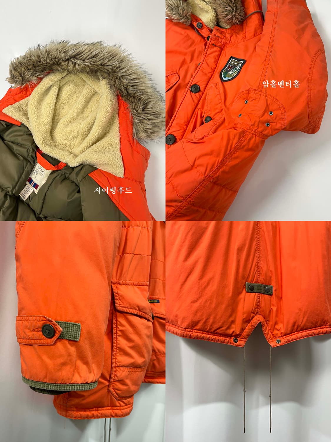 폴로 랄프로렌 익스페디션 스포츠맨 인디언헤드 콜드웨더 다운파카 자켓 상품이미지7