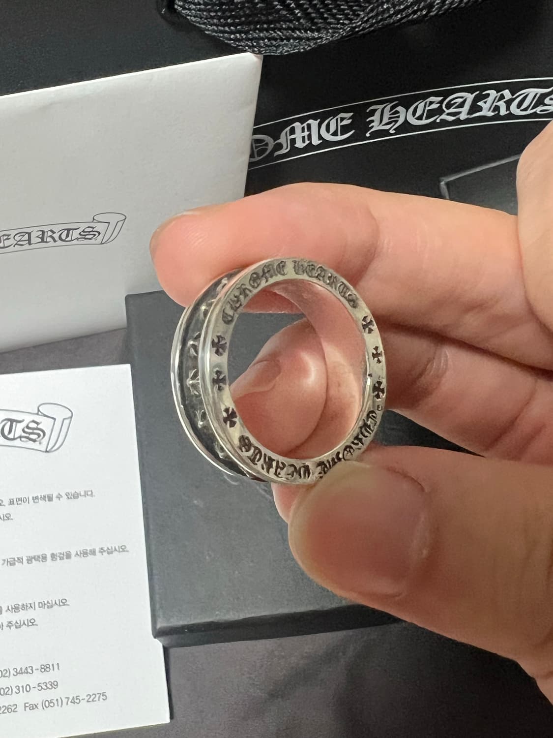 [20호] 크롬하츠 미니플러스링  상품이미지2