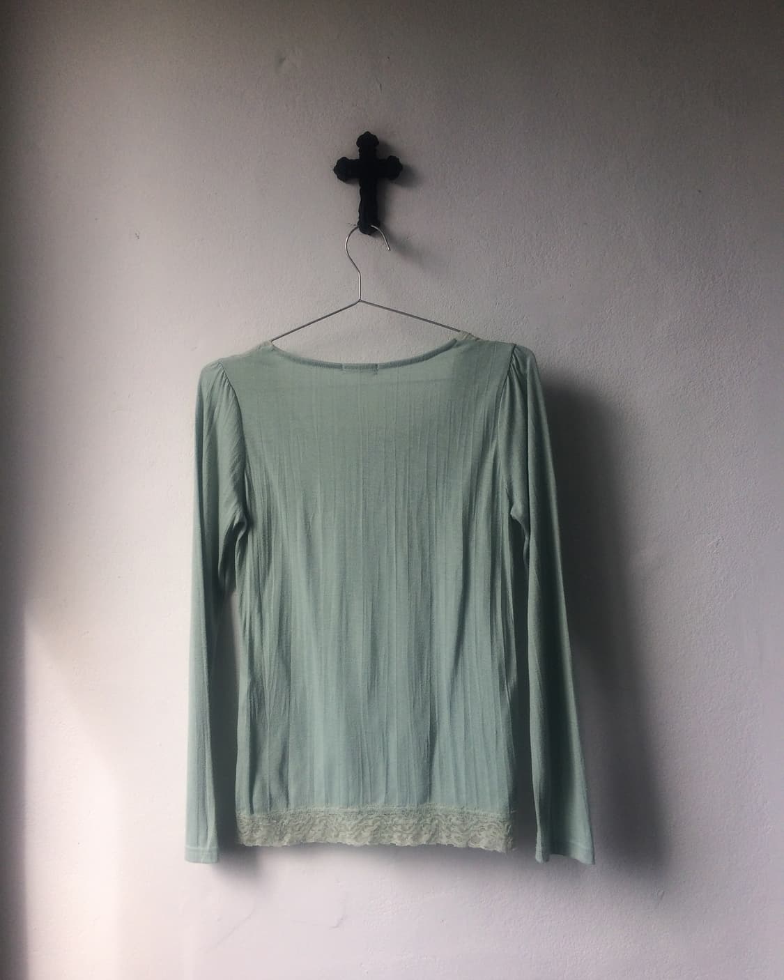 Frill trimming sleeve 상품이미지3