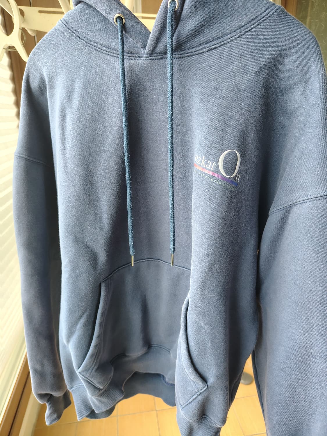 에즈카톤 후드티 블루그레이 L 상품이미지2