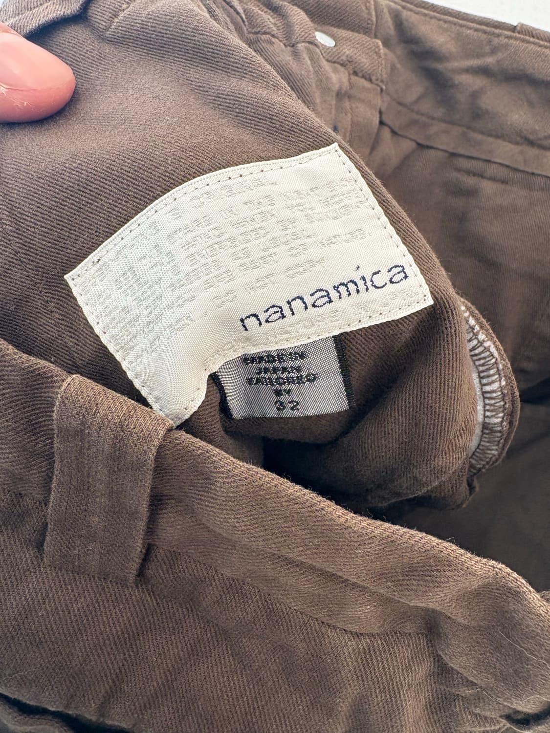 나나미카 브라운 워크팬츠 상품이미지6