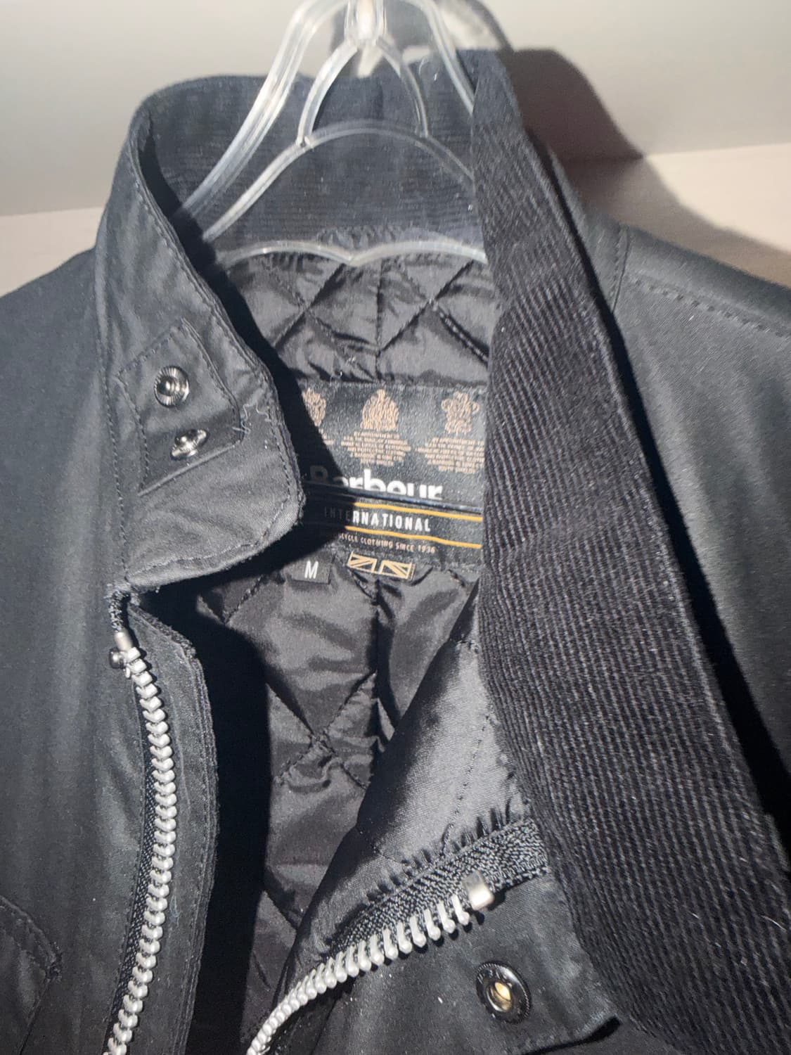 바버인터네셔널 듀크 블랙 m 상태최고 상품이미지4