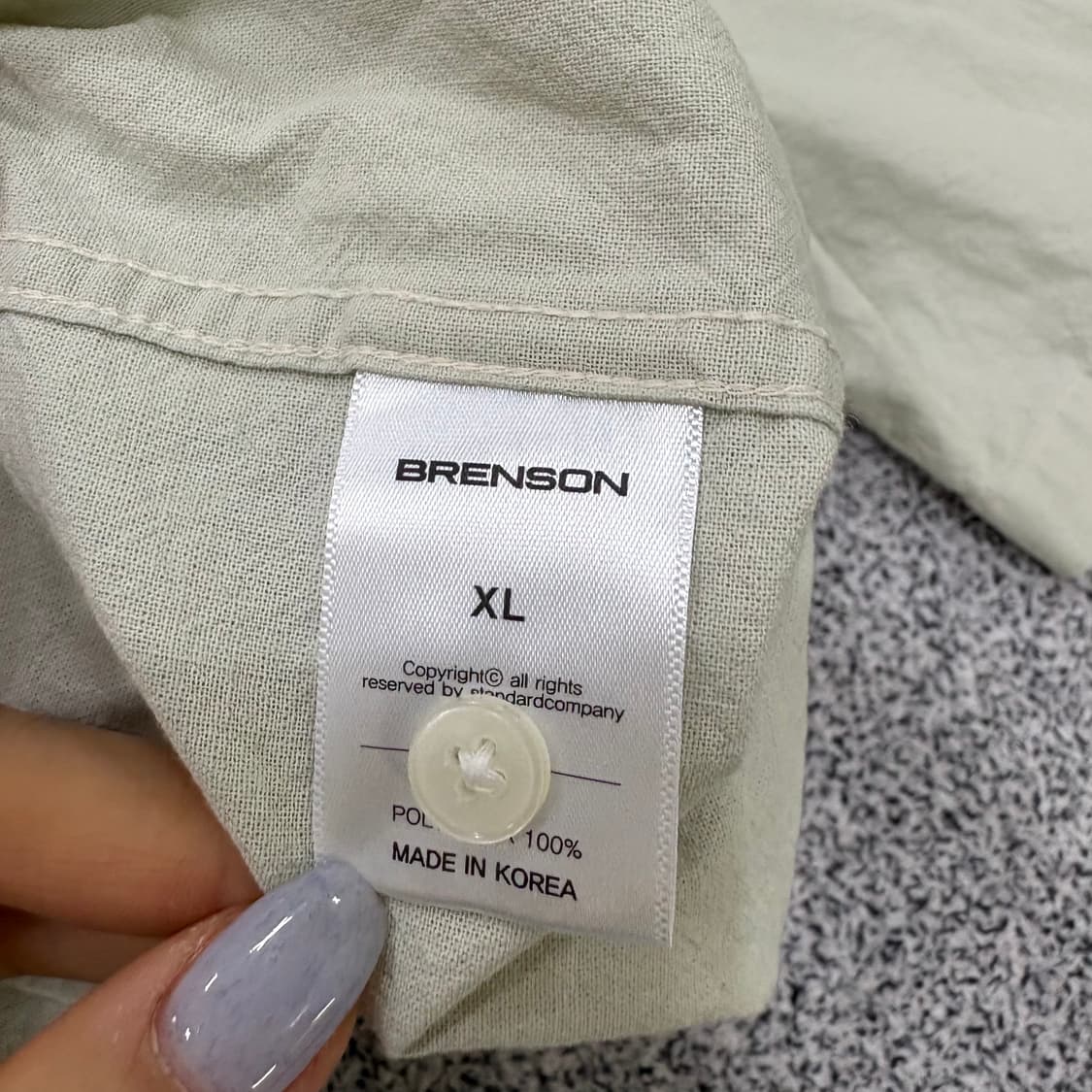 XL 브렌슨 반팔 셔츠 린넨 남방 0312J 상품이미지4