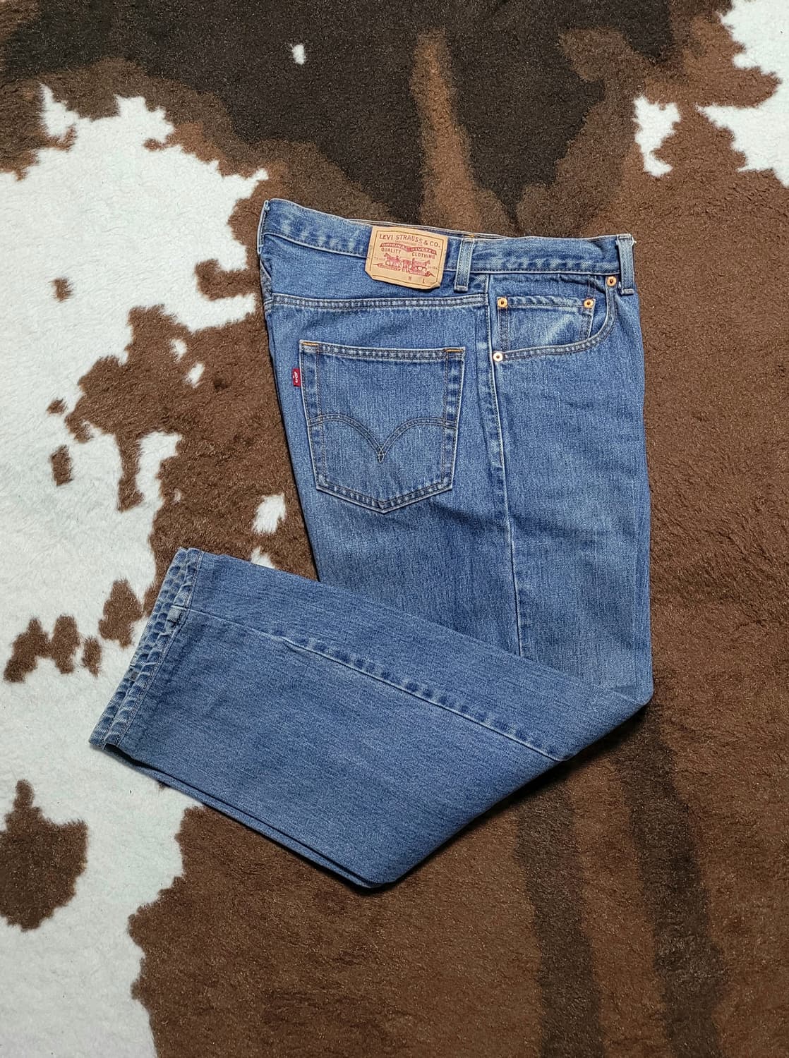 리바이스 남성용 릴렉시드 핏(36/32) 상품이미지1