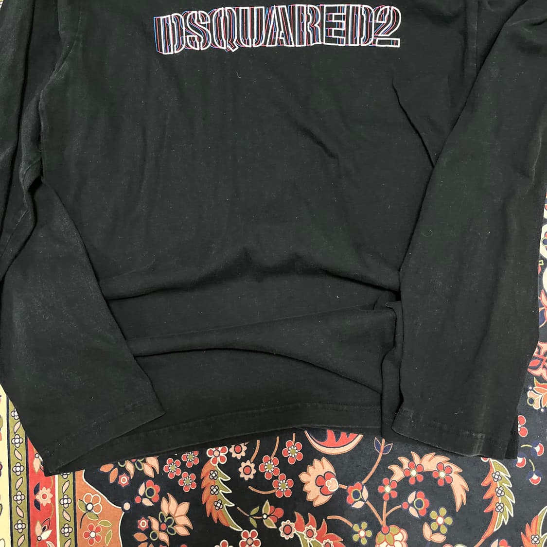 디스퀘어드 빅로고 긴팔티 L/100 상품이미지3