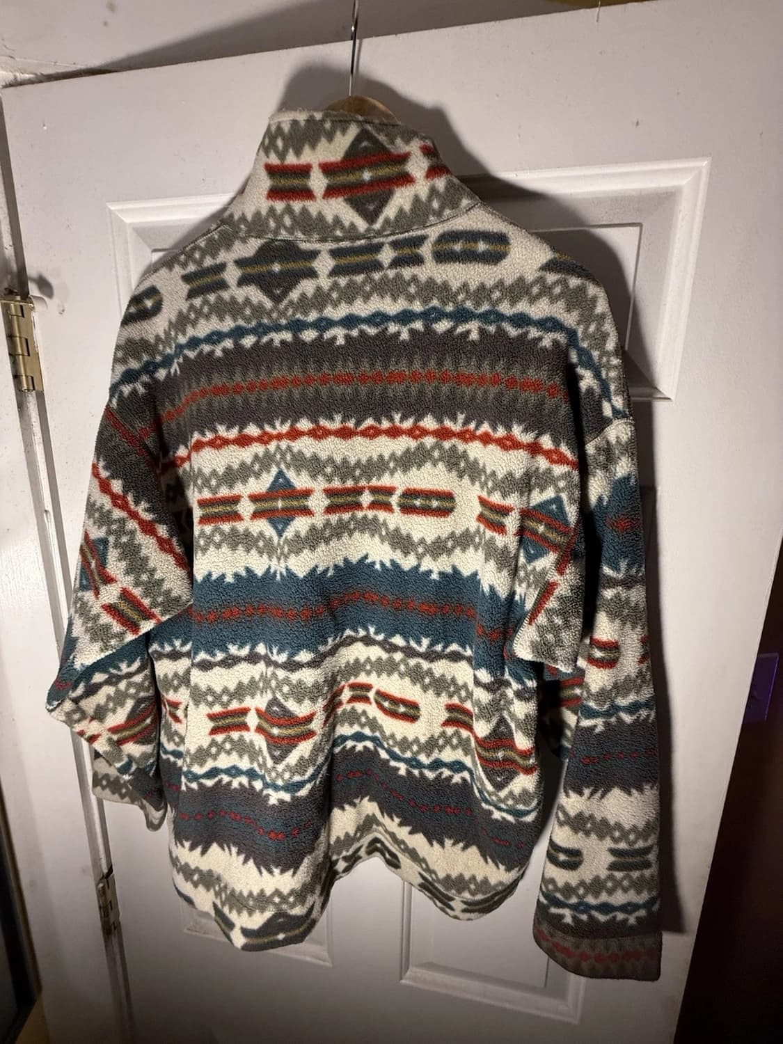 90s 파타고니아 신칠라 스냅-T 아즈텍 패턴 USA 상품이미지5