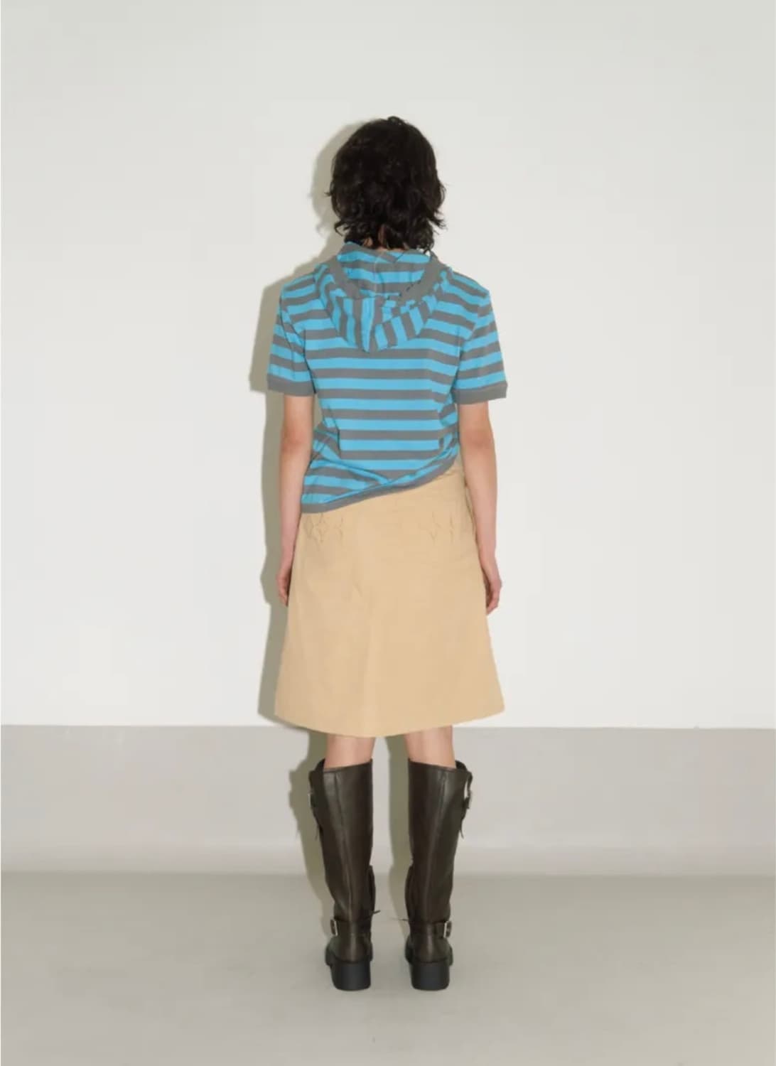 헤레틱 스트라이프 후디 티셔츠 상품이미지2