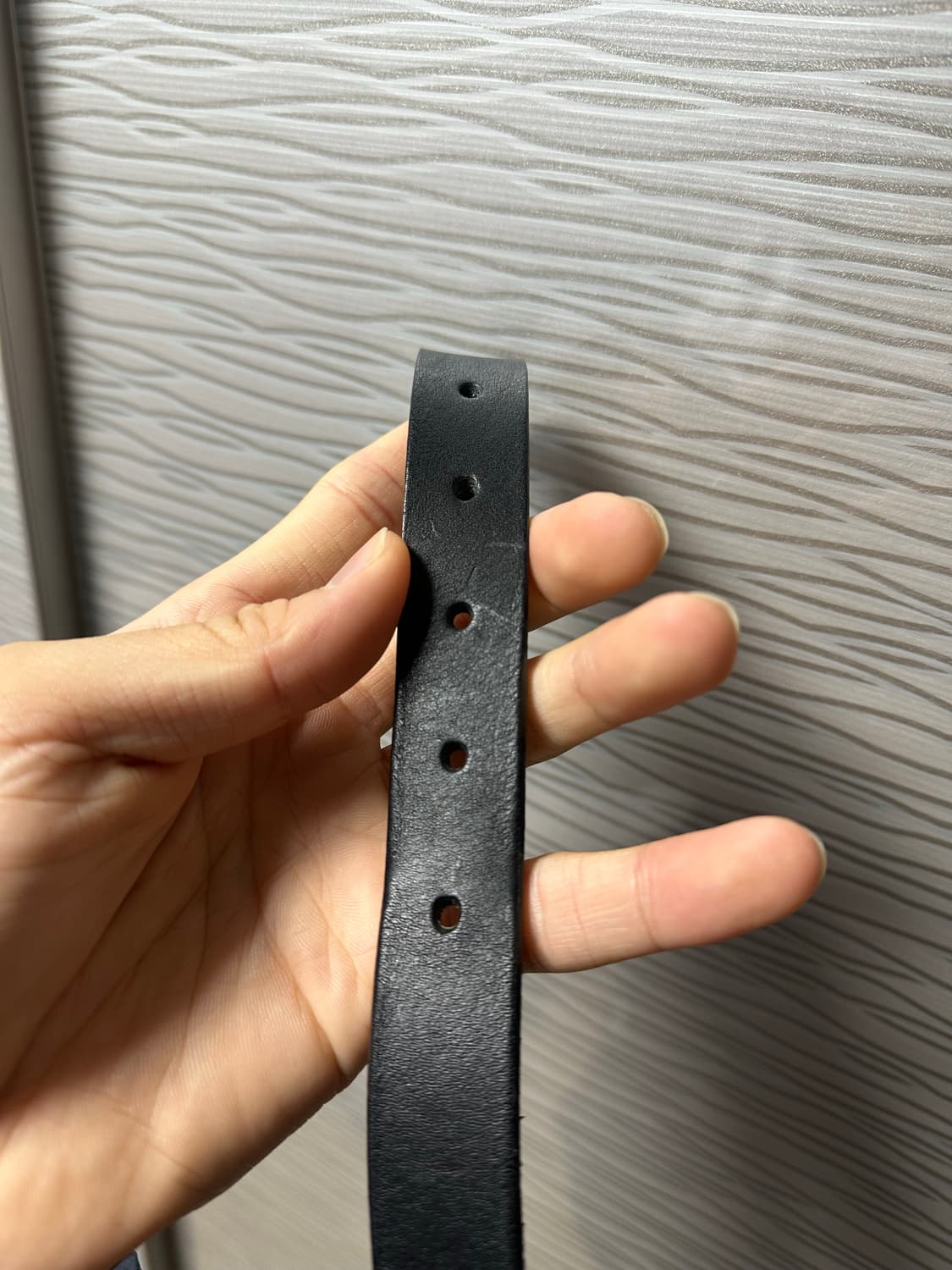SUNFLOWER SIMPLE BELT 2,5CM Black 상품이미지6