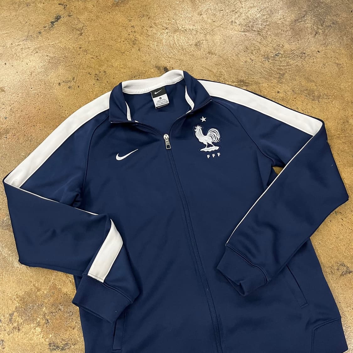 나이키 프랑스 네이비 져지 트랙탑 상품이미지1