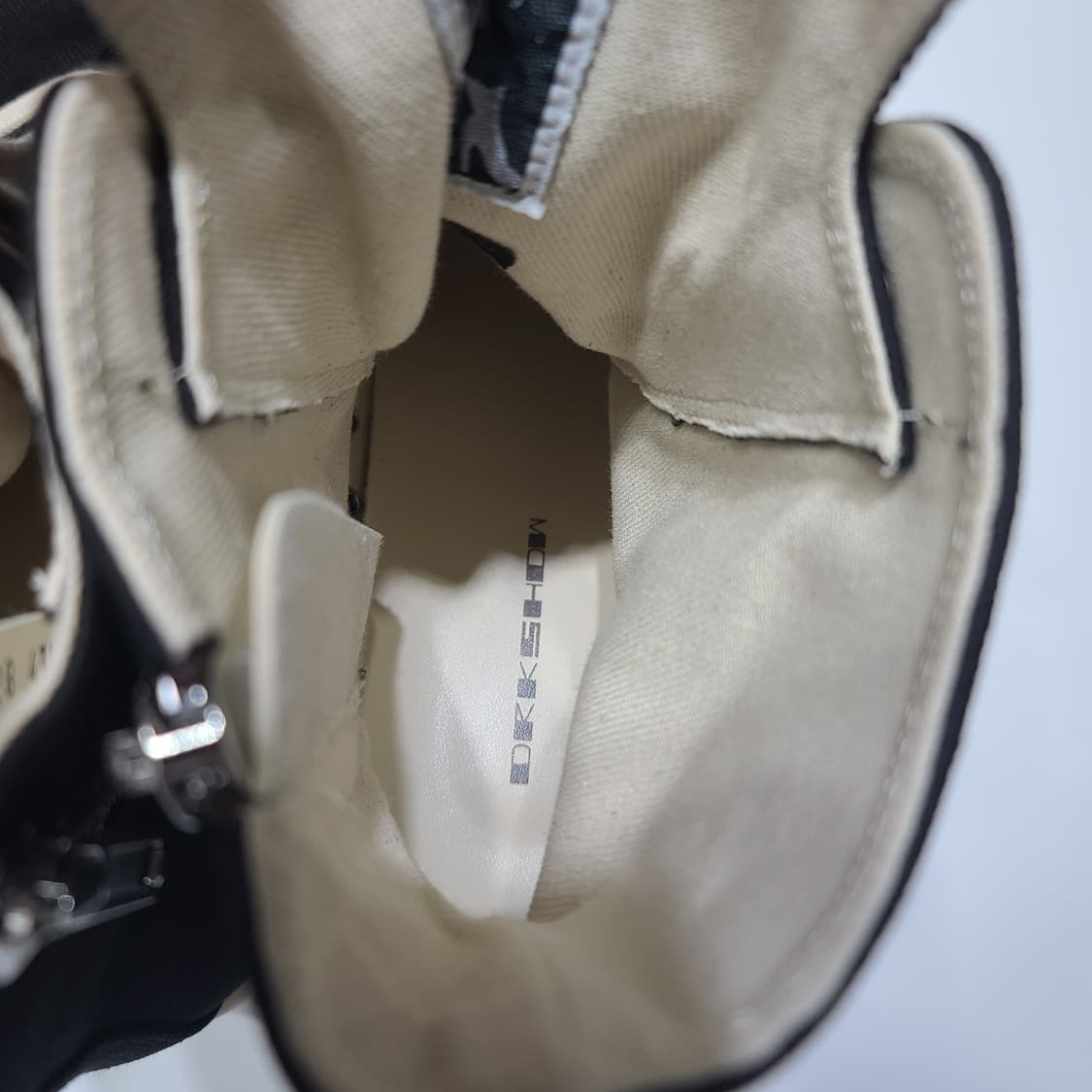 릭오웬스 데님 컨버스 메가범퍼[43.5] 상품이미지7