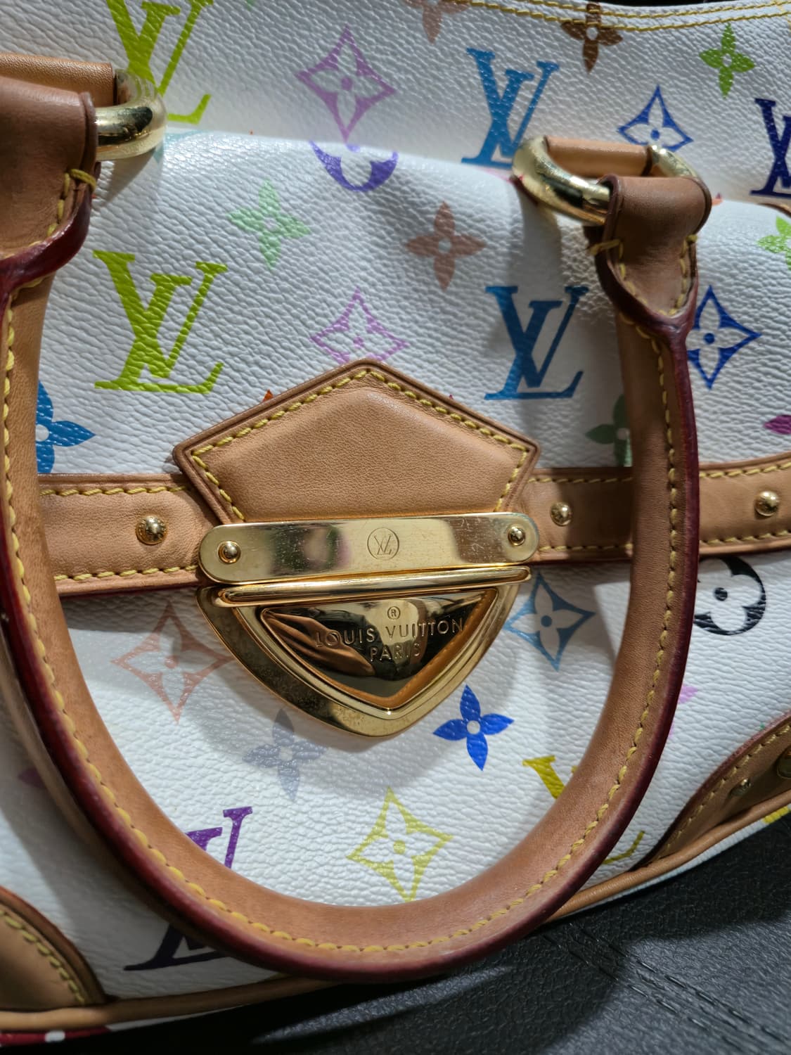 루이비통 화이트 리타 토트백 상품이미지3