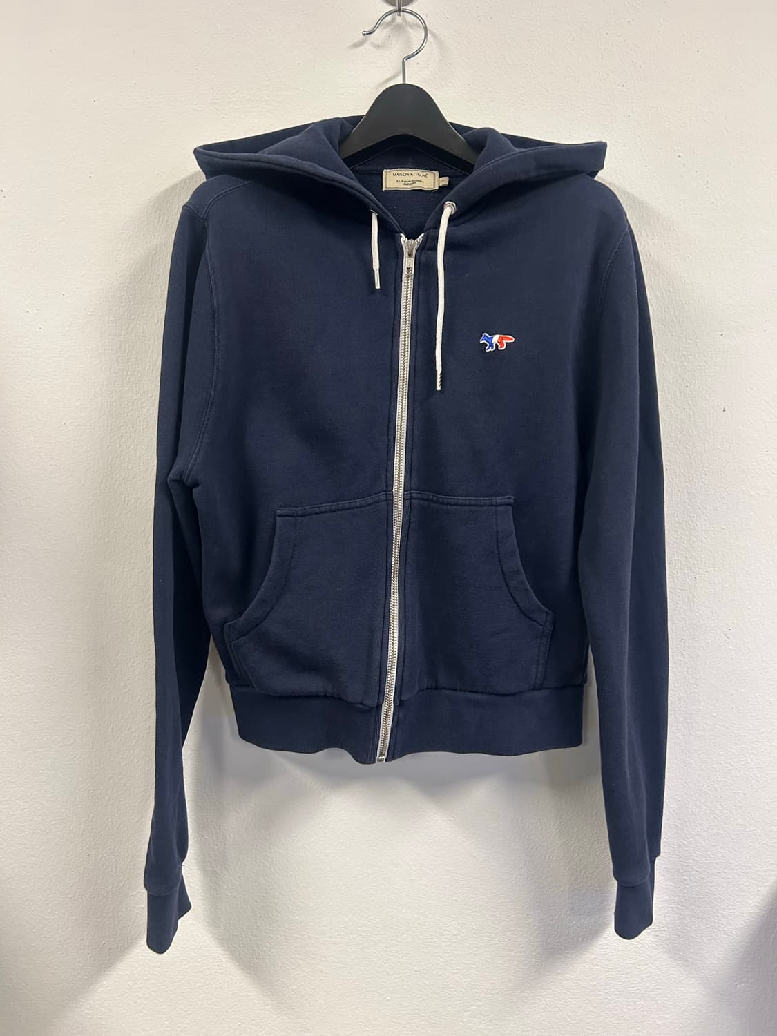 메종 키츠네 멀티컬러 로고 후드집업 상품이미지1