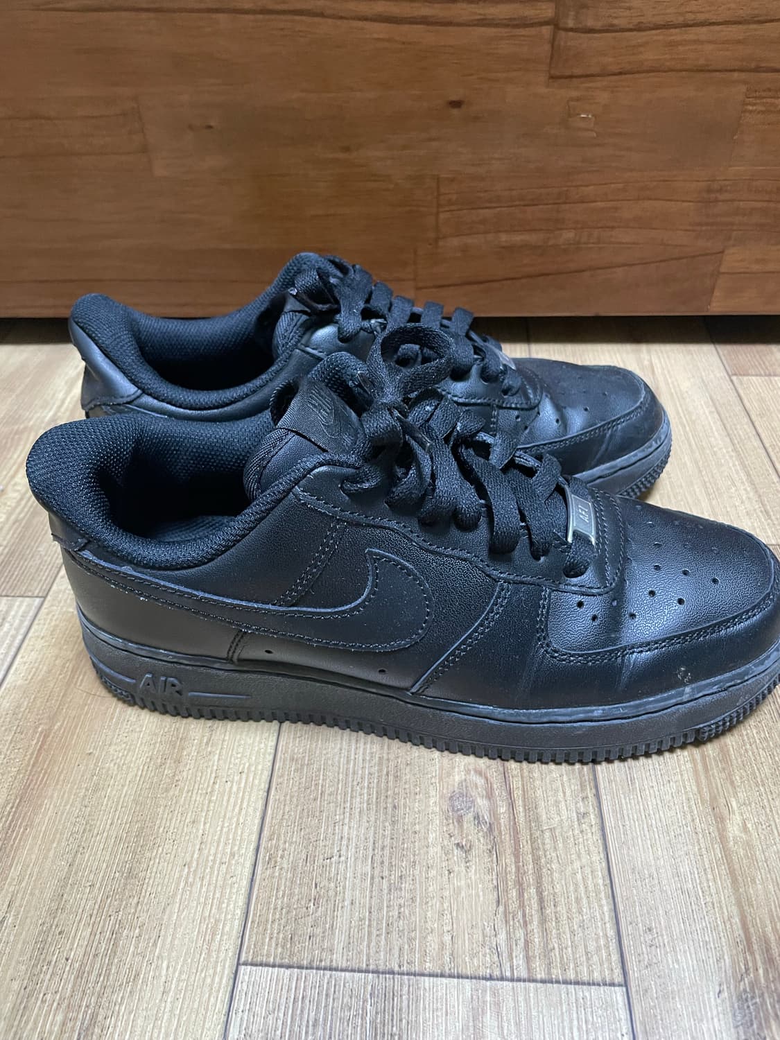 나이키 에어포스 블랙 250mm 상품이미지6