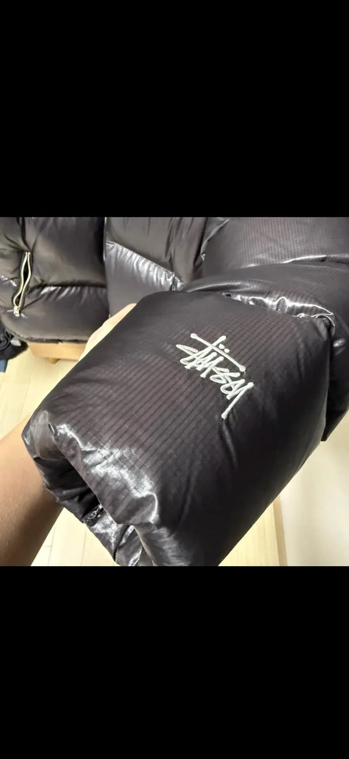 스투시 파라슈트 립스탑 패딩 XI 블랙 상품이미지2