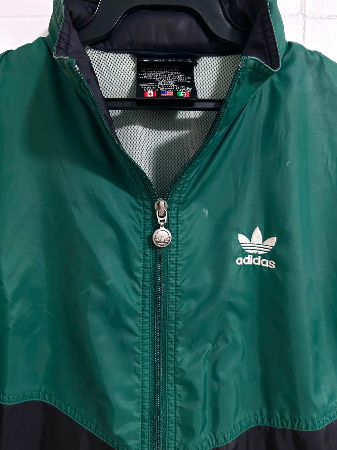 아디다스 80s 녹검 바람막이 상품이미지3