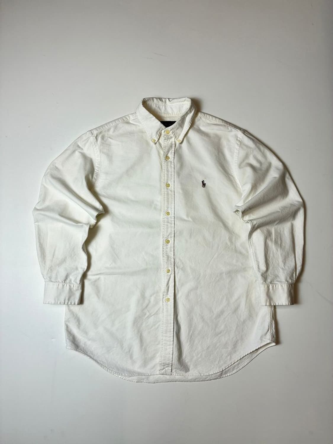 폴로 랄프로렌 옥스포드 자수 로고 화이트 셔츠 PN8092 상품이미지1