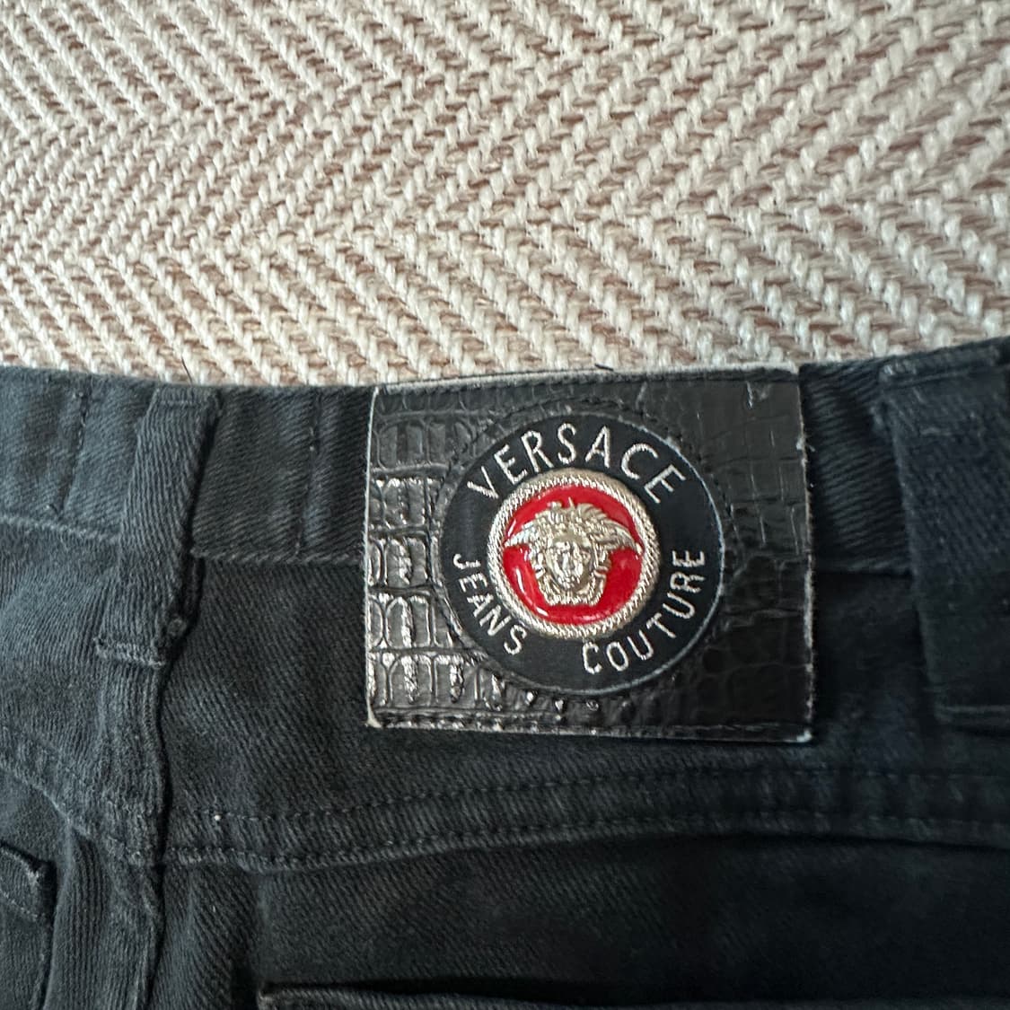 VERSACE italy made woman denim pants 상품이미지4