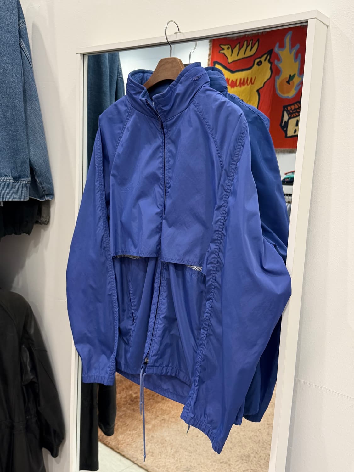 80-90s Eddie Bauer 에디바우어 나일론 윈드브레이커 자켓 상품이미지1