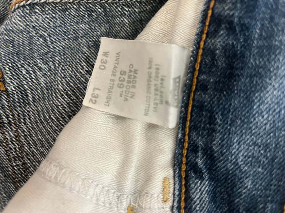[30x32] levi’s 539. (착샷o) 상품이미지5
