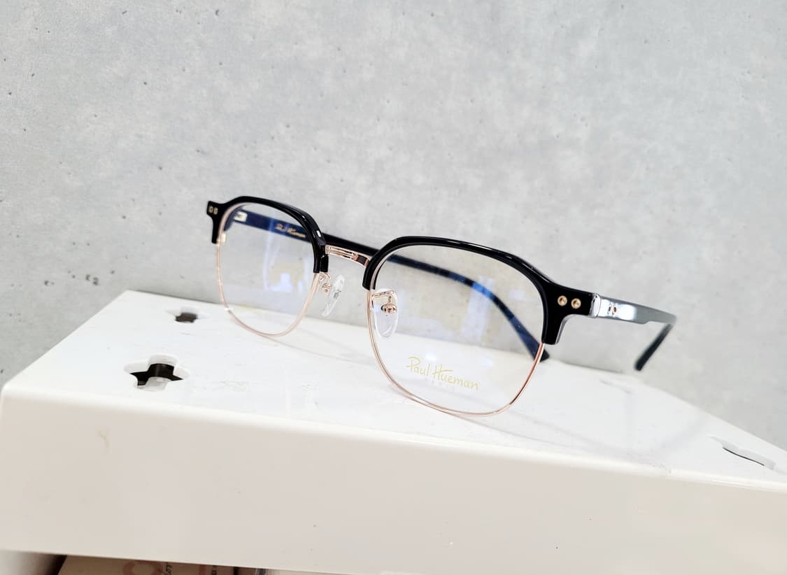 폴휴먼안경(PHF5244A 골드블랙하금테) 상품이미지9