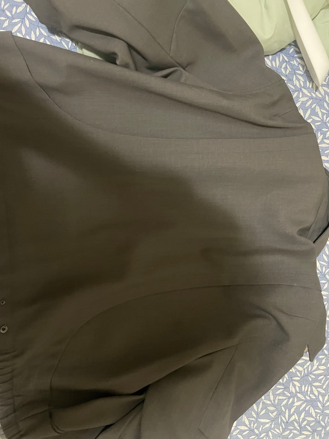 쿠어 울 블루종 멜란지토프 m사이즈 팔아요! 상품이미지4