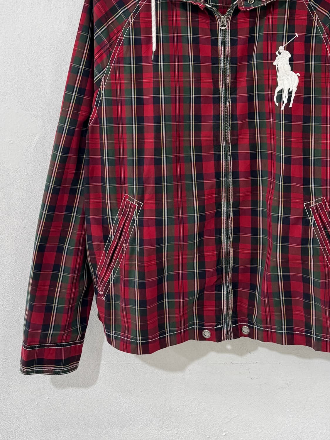 폴로 빅포니 타탄체크 자켓 상품이미지4