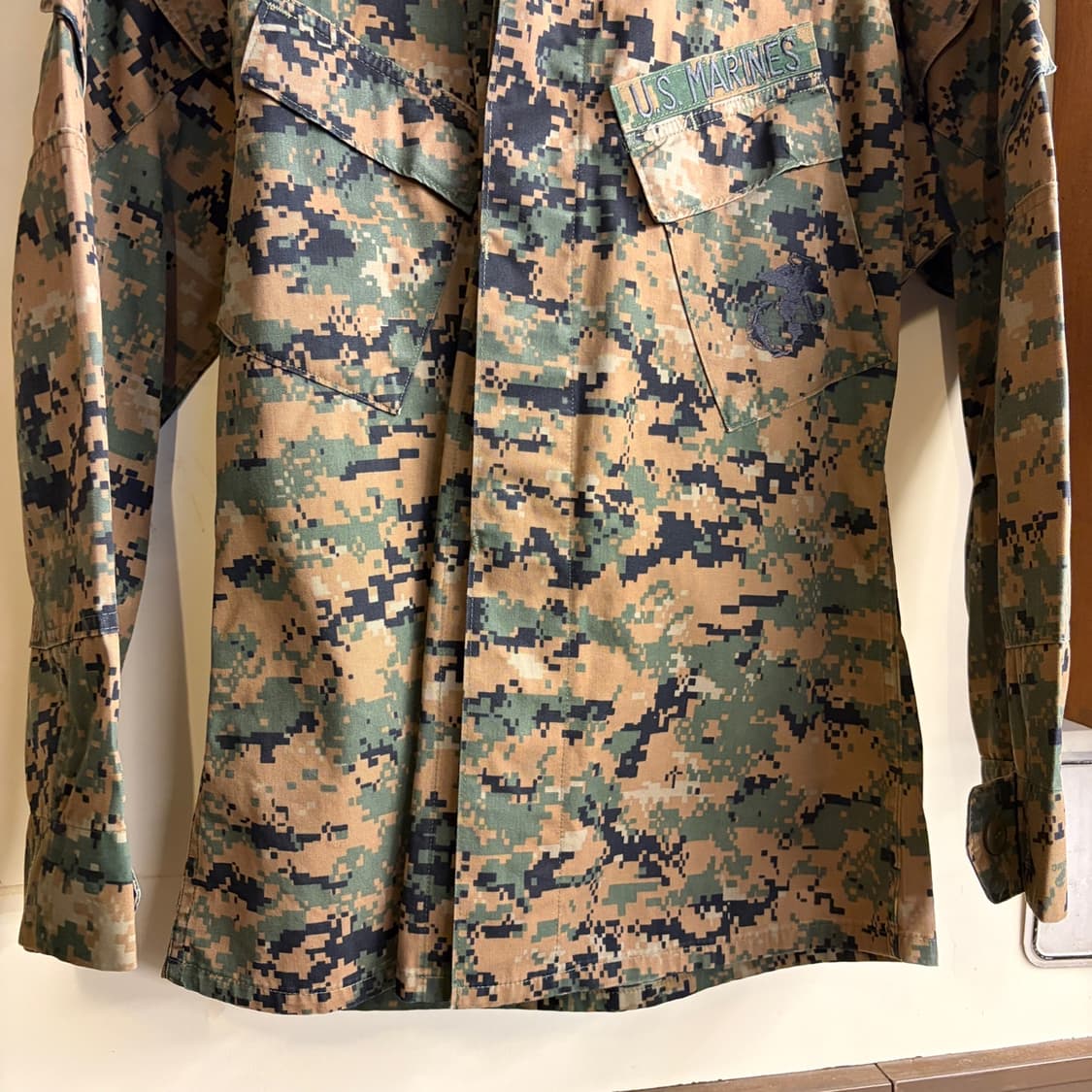 미해병대 오리지널 USMC MARPAT 전투복 상의 S-R 상품이미지3