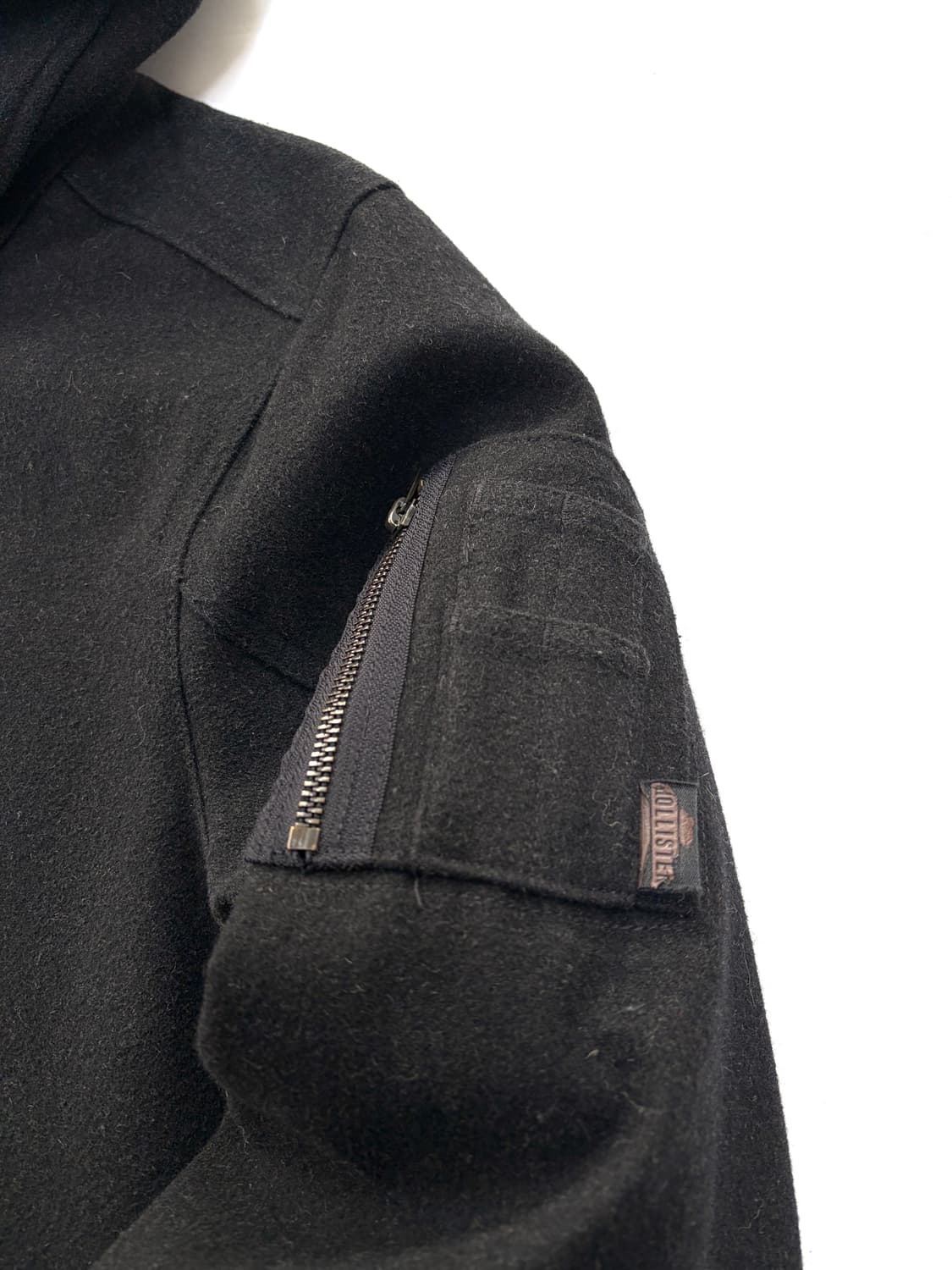 홀리스터 양모 후드 집업 자켓 상품이미지2