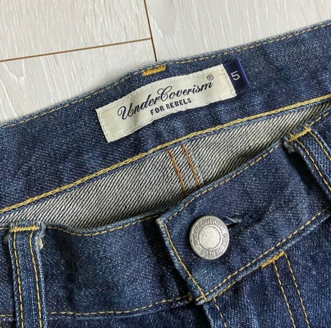 [5] 99시즌 언더커버 사이드 코르셋 데님 팬츠 상품이미지7