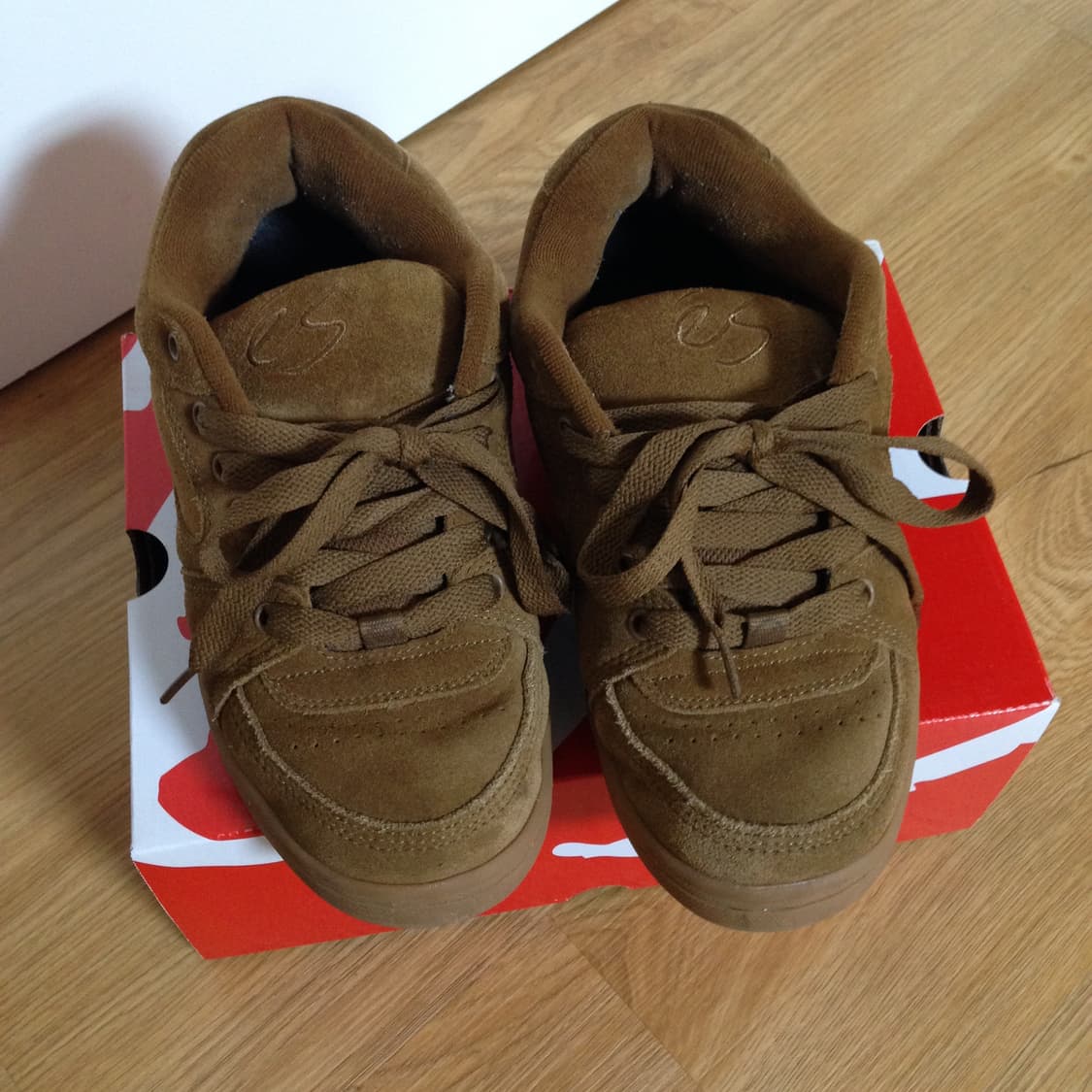 es accel og 이에스 엑셀 보드화 브라운 250 상품이미지2