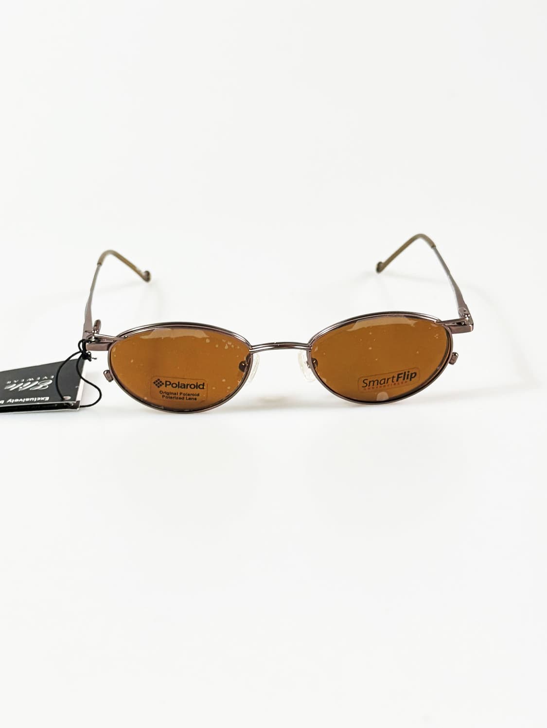 미국제 ELITE 클립온 슬림 오벌 프레임 빈티지 안경 상품이미지3