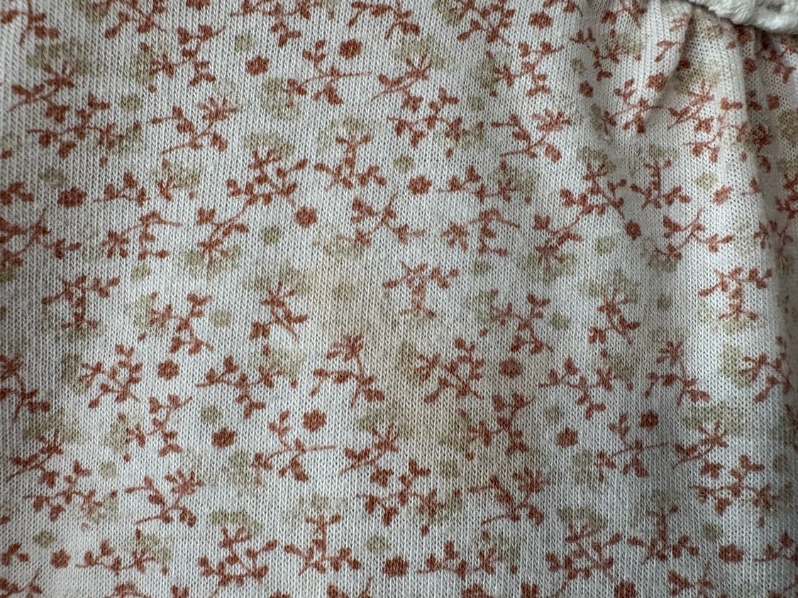 화이트 바선생+잔꽃 반팔티 상품이미지6