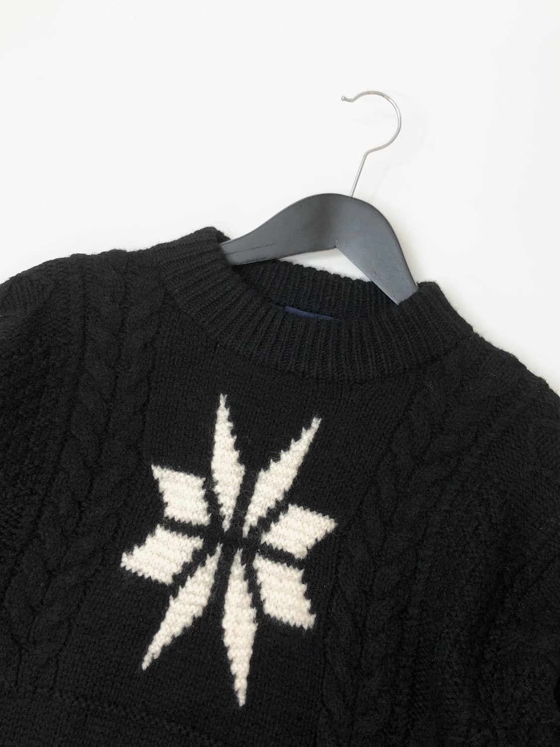 Nautica 노티카 눈꽃 패턴 니트 스웨터 상품이미지1