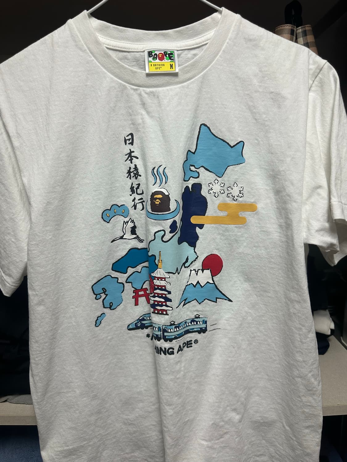 베이프 일본 반팔 상품이미지1