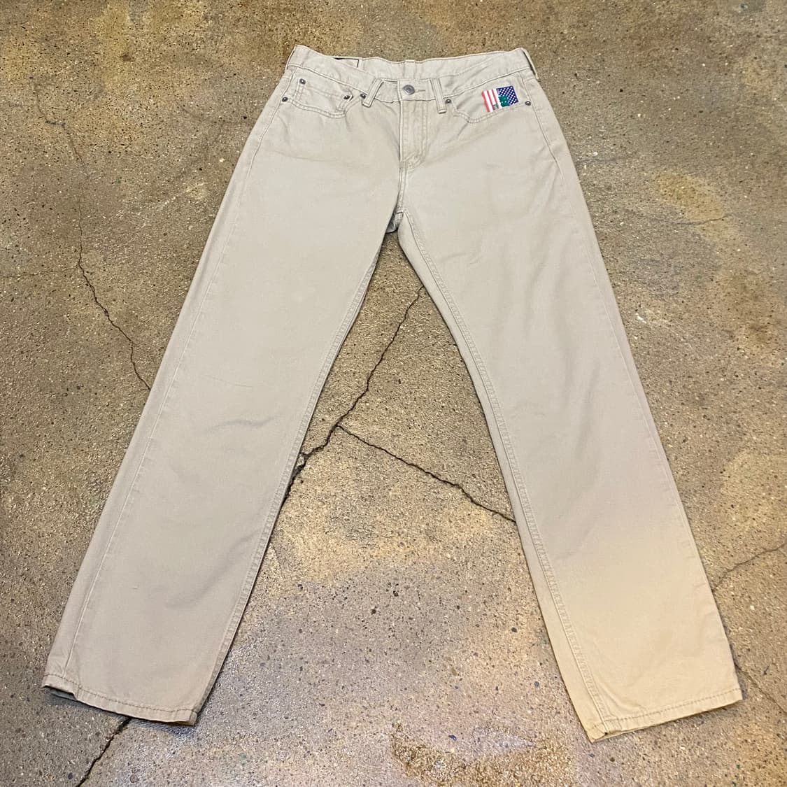 빈티지 리바이스 514 베이지진 청바지 상품이미지1