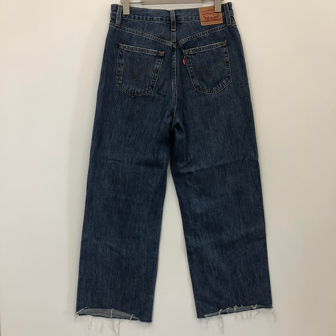 리바이스 하이웨스트 와이드 컷팅데님진 28 인치 상품이미지2