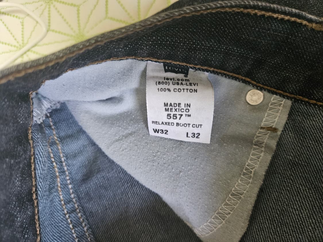 00s Levis 557 릴렉스 부츠컷 32x30 리바이스  상품이미지7