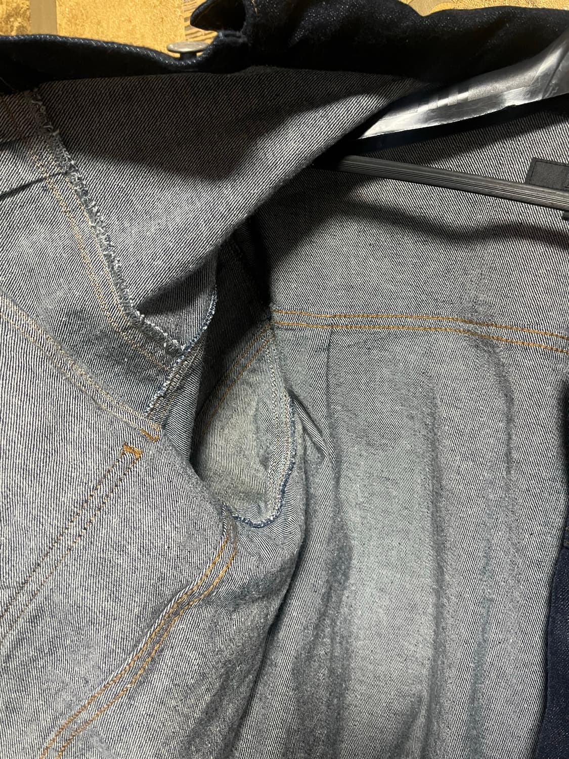 유니클로 청 데님 자켓 남녀공용 M 상품이미지6