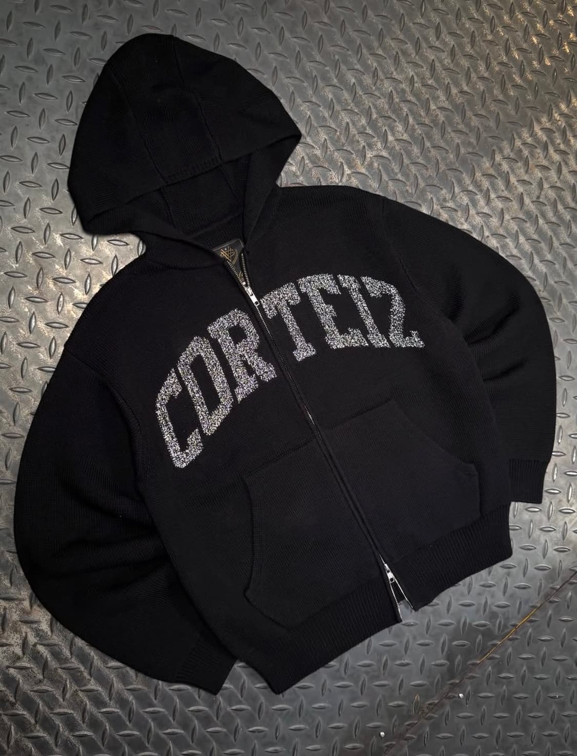 구매) Corteiz 3M College Knit Zip  상품이미지1