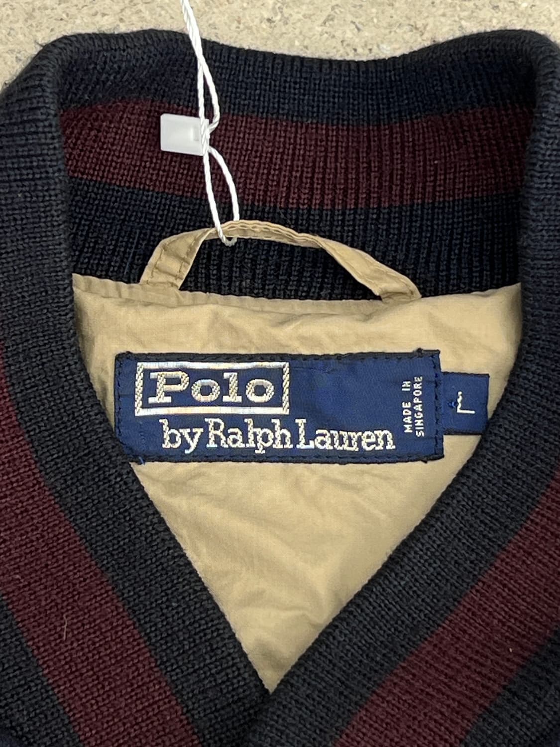 폴로 랄프로렌 90s 울 바시티 자켓 상품이미지5