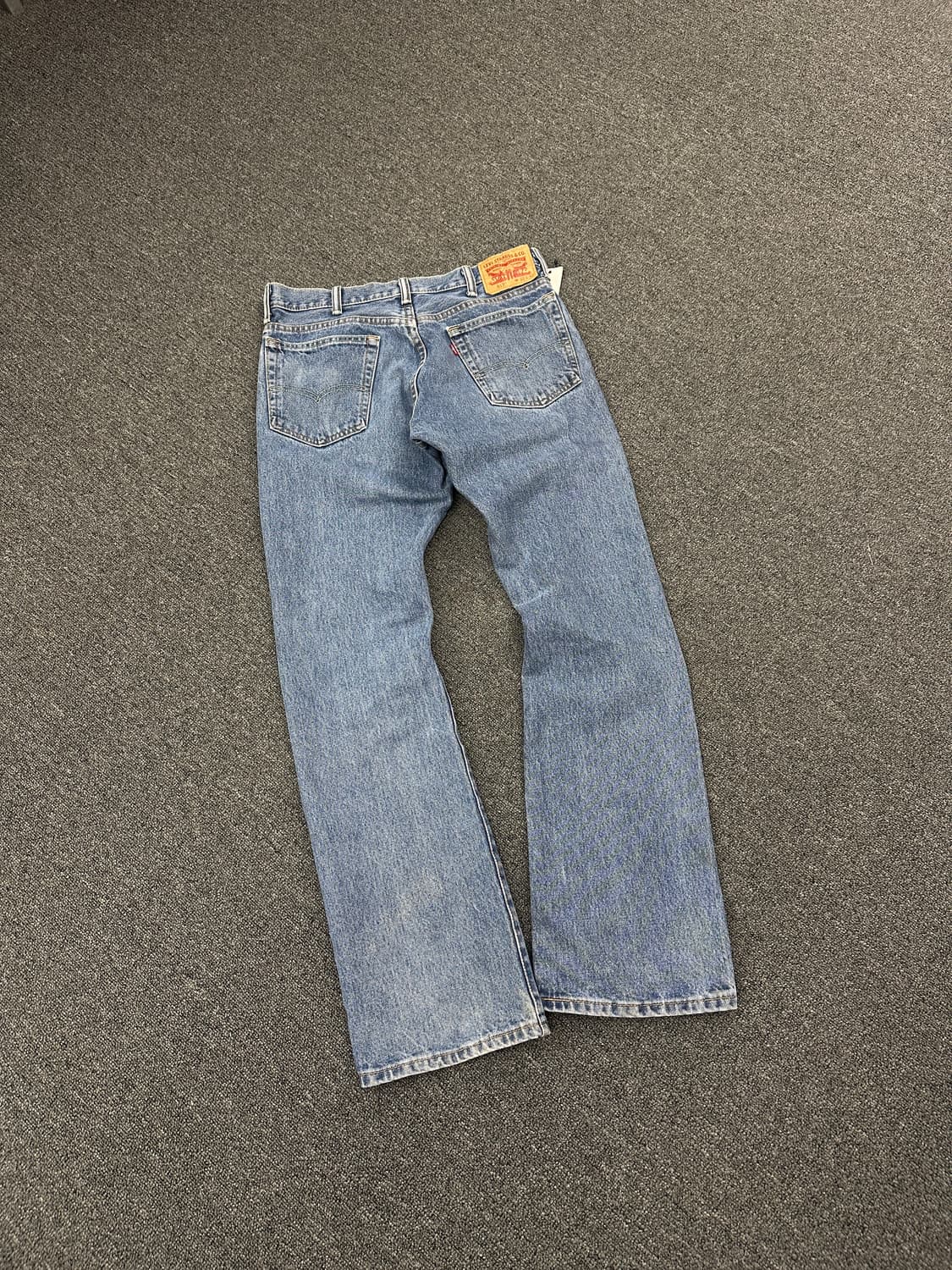 32) 리바이스 517 부츠컷 데님팬츠 연청 상품이미지3