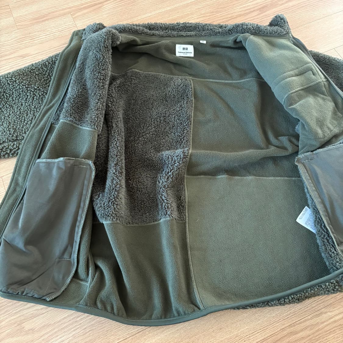 유니클로 엔지니어가먼츠 콜라보 플리스 S 상품이미지3