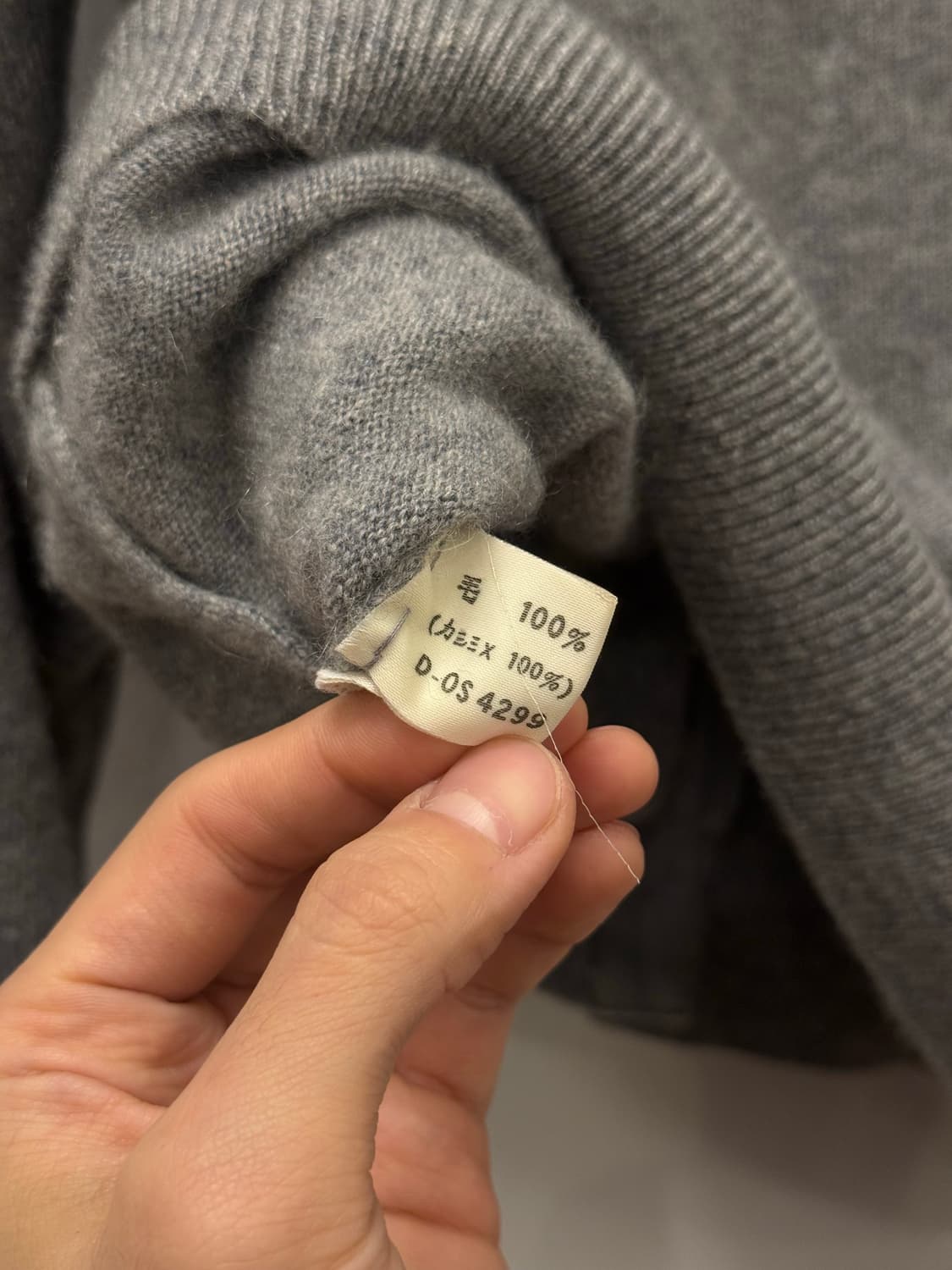 55) Cashmere 100% Wool Cardigan 상품이미지8