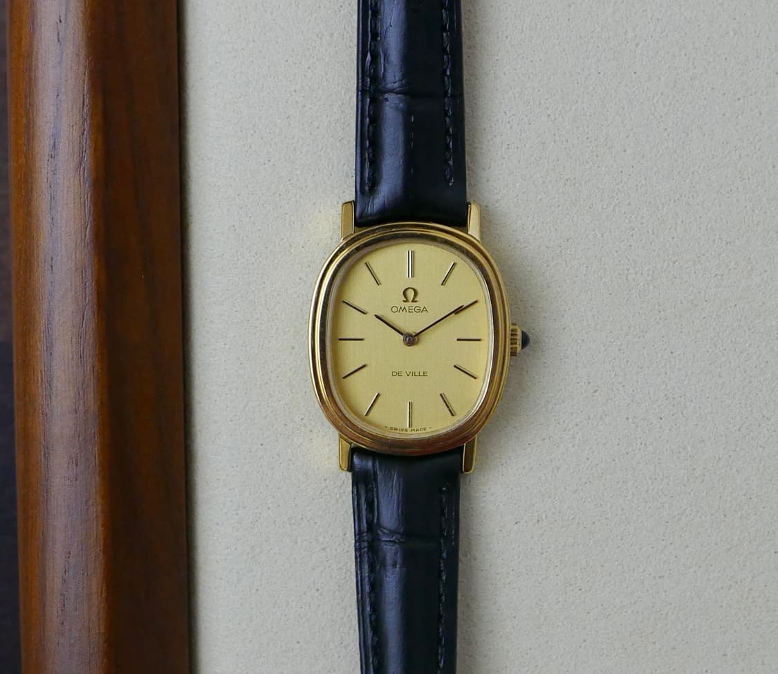 오메가 빈티지 드빌 엘립스 카보숑 여성용 시계 상품이미지1