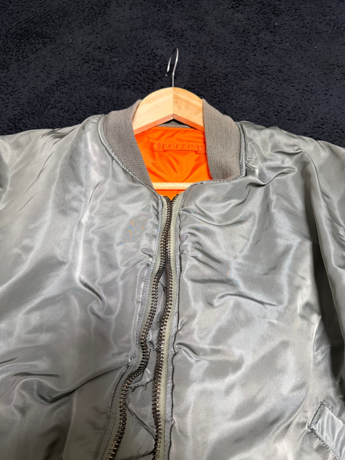 알파인더스트리 MA-1 8279D XL 정밀복각 상품이미지3