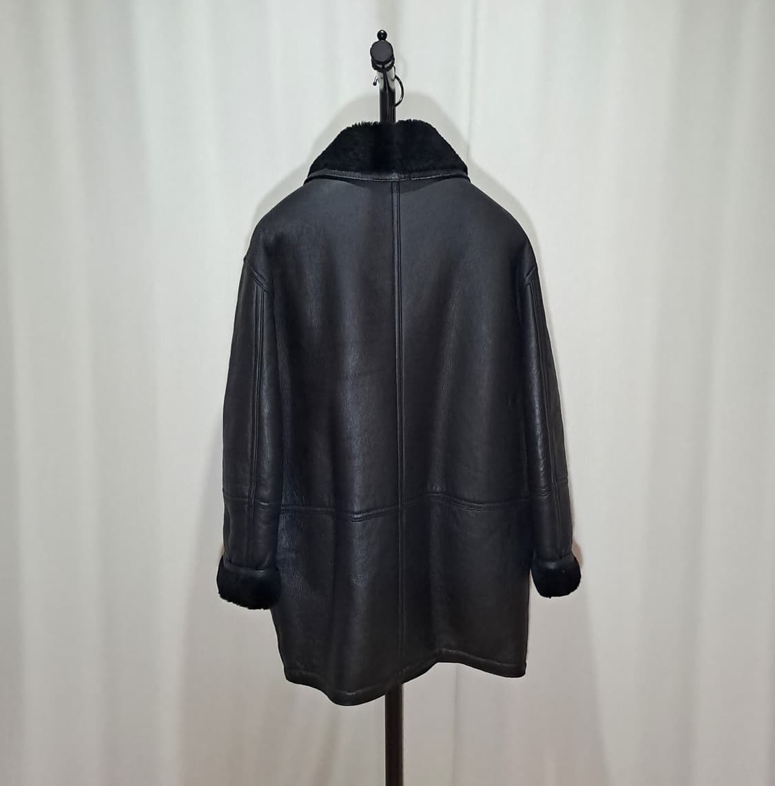 (택포) 양가죽 양털 무스탕 자켓 105-110 A963 상품이미지4