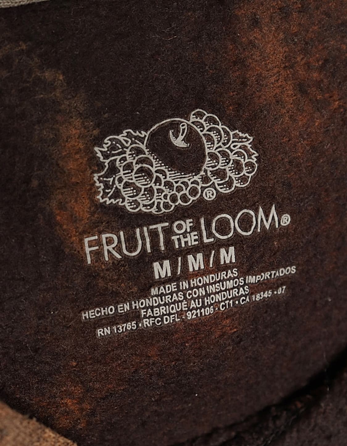FRUIT OF THE LOOM TieDye Sweat Hoodie   상품이미지7